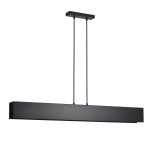 Emibig Pendelleuchte Gentor Stahl Schwarz | Geeignet für 4x E27 - Max 15W