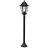 Nordlux Cardiff LED Sockellampe Aluminium Schwarz | Geeignet für 1x E27