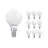 Mehrfachpackung 10x Noxion Lucent Lustre LED E14 Kugel Matt 4.5W 470lm - 827 Extra Warmweiß | Ersatz für 40W