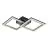 Eglo Deckenleuchte Calliera Stahl Schwarz, Kupfer 18.4W 2500lm - 830 Warmweiß | Dimmbar