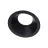 Noxion Einbau Spot D-round MR16 Schwarz | Ausschnitt 70mm - GU10 Sockel