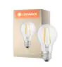 Ledvance Classic LED E27 Birne Fadenlampe Klar 6.5W 806lm - 840 Kaltweiß | Ersatz für 60W