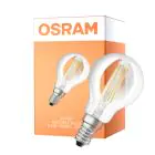 Osram Classic LED E14 Kugel Fadenlampe Klar 5.5W 806lm - 827 Extra Warmweiß | Dimmbar - Ersatz Für 60W