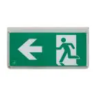 Ansell doppelseitiges Schild (Pfeil links und rechts) für LED-Notbeleuchtung Eagle 3-in-1