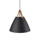 DFTP by Nordlux Pendelleuchte Strap 48 Schwarz - Metall | E27 Max 40W