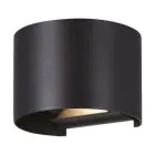 Eglo Wandleuchte Calpino 3 Aluminium Schwarz 2W 420lm - 830 Warmweiß | IP54