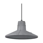Ledvance Decor Béton/Acier Sala Gris | Convient pour E27