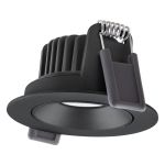 Ledvance Spot LED Adjust Aluminium Noir 8W 640lm 36D - 927 Blanc Très Chaud | Diamètre 68mm - IP20 - Meilleur rendu des couleurs - Dimmable