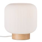 Nordlux Lampe De Chevet Milford Verre Brun | Convient pour 1x E27