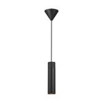 Nordlux Suspension Luminaire Tilo Métal Noir | IP20 - Convient pour 1x GU10