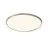 Nordlux Hublot LED Oja 29 19W 830-840 2100lm Blanc and Chrome IP54 | Dimmable 3 niveaux - Dim to Warm