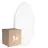 Lot 5x Ledvance Hublot LED Surface CIRCULAR 500 PS Acier Blanc 42W 3500lm - 840 Blanc Froid | IP44