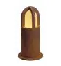 SLV Cone 40 Lampadaires Salon Acier Rouille Rond | Extérieur - IP54 - Convient pour 1x E27 