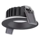 Ledvance Spot LED Air Fix Aluminium Noir 6W 480lm 36D - 927 Blanc Très Chaud | Diamètre 68mm - IP65 - Meilleur rendu des couleurs - Dimmable
